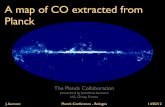 A map of CO extracted from Planck - INAFevents.iasfbo.inaf.it/planck-2012/talks/pip/Aumon_CO_Map_From_Planck.pdf · A map of CO extracted from Planck 14/02/12 The Planck Collaboration