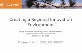 Creating a Regional Innovation Environmentsites.nationalacademies.org/cs/groups/pgasite/documents/webpage/pga_064727.pdfCreating a Regional Innovation Environment Duane J. Roth, CEO,
