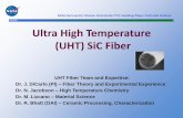 NARI Ultra High Temperature (UHT) SiC Fiber · • The first generation of lightweight silicon carbide fiber-reinforced silicon carbide ceramic matrix composites (SiC/SiC CMC) with