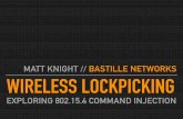 MATT KNIGHT // BASTILLE NETWORKS WIRELESS LOCKPICKINGfiles.meetup.com/18094742/MattKnight-WirelessLockPicking.pdf · 2016-03-17 · WIRELESS LOCKPICKING // BASTILLE NETWORKS PIPELINED
