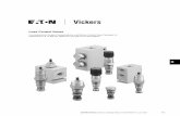 Load Control Valves - vickershydraulic.comvickershydraulic.com/site1/pdfs/V-VLOV-MC001-E_H.pdftrol. Load control valves are ideally suited for moving and positioning systems. These