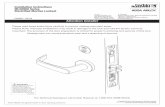 ML20900 ECL Series Mortise Lock Installation Instructions ...amp;.pdfCombine simplicity and access control with the Corbin Russwin ML20900 ECL series electrically controlled mortise