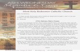 Most Holy Redeemer Catholic Church...10110 N. Central Ave. Tampa, FL 33612 * mhrtampa.org * 813-933-2859 * fax 813-932-6153 Most Holy Redeemer Catholic Church February 23, 2020 Seventh