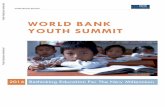 WORLD BANK YOUTH SUMMITdocuments.worldbank.org/.../pdf/123938-WP-World-Bank-Group-Youth...the-new-millennium.pdfSummit 2016: Rethinking Education for the New Millennium: Education