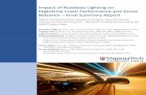 Impact of Roadway Lighting on Nighttime Crash Performance ...shrp2.transportation.org/Documents/Safety/10-SHRP2... · Impact of Roadway Lighting on Nighttime Crash Performance and