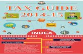 TAX GUIDE 2014-15 - pssfinancialservices.compssfinancialservices.com/.../taxguide_2014-15.pdf · TAX GUIDE 2014-15 INDEX TAX GUIDE 2014-15 Why Do You Need Tax Planning ? ... Not many