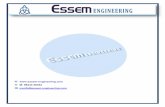 M: 98244 58352 muzib@essem …essem-engineering.com/assets/pdf/profile.pdf · a credit of being the most efficient contractors undertaking Projects for Electrical Erection and Commissioning