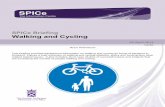 Walking and Cycling - Scottish Parliament · partners to develop and maintain walking and cycling routes, public realm improvements and cycle parking facilities in town centre areas