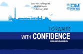 FORWARD WITH CONFIDENCE · • Barossa FPSO (Australia) –EPC contract to Modec for large newbuilt gas FPSO • Mero 2 FPSO (Brazil) –First Petrobras award for SBM in six years