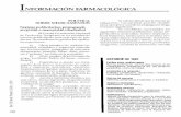 NFORMACIÓN FARMACOLÓGICAhist.library.paho.org/Spanish/BOL/v111n4p358.pdf · 2003-09-23 · normas se consideran necesarias por la pro- liferación durante los ríltimos años de