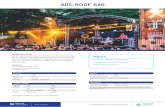 ARC ROOF 8X6 - Prolyte · Out-Service 0,44kN/m² ... Roof systems ProlyteSystems is a Prolyte Group brand ARC ROOF 8X6 Soundwing Available as an option Groundring Available as an