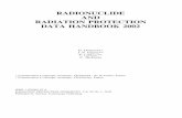 RADIONUCLIDE AND RADIATION PROTECTION DATA HANDBOOK … · This handbook is an updated and expanded (2nd edition) version of the handbook with the same title published in 1998. That