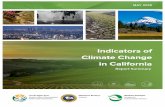 Indicators of Climate Change in California...warming is unequivocal. In California, consistent with global observations, each of the last three decades has been successively warmer