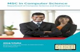 MSC in Computer Sciencepostgrad.cse.mrt.ac.lk/pdf/MSc-Course-Information-2019.pdf · Computing Parallel Computing Security Engineering Software Architecture The advancements in computing