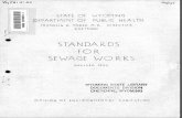 STANDARDS FOR SEWAGE WORKS - Wyoming Department of ...deq.wyoming.gov/media/attachments/Water Quality/Water & Wastewater... · in so far as they may affect the sewerage system or