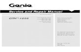 Service and Repair Manual - Geniemanuals.gogenielift.com/Parts And Service Manuals/data... · 2018-04-25 · Service and Repair Manual April 2018 Introduction ii TH-1056 Part No.