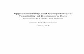 Approximability and Computational Feasibility of Dodgson’s ...slinko/Supervision/DanstedThesis06.pdf · Approximability and Computational Feasibility of Dodgson’s Rule Supervisors: