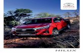 Barloworld Toyota Stellenbosch - ACCESSORISED ...toyotastellenbosch.co.za/.../2013/12/hilux-brochure.pdfThe 2018 Hilux Double cab features a striking new design to the front of the