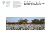 Soil Survey of Cleveland County, North Carolina · North Carolina Department of Environment and Natural Resources, the North Carolina Agricultural Research Service, the North Carolina