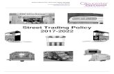Street Trading Policy 2017-2022 - Gloucester · 2018-08-02 · 1.3.1 The objective of the Policy is to create a trading environment in which street trading compliments existing premises