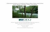 Characterization of Jackson River Base Flow and Pulse Flow … · 2013-02-02 · Characterization of Jackson River Base Flow and Pulse Flow Water Quality: 2011 and 2012 6 Executive
