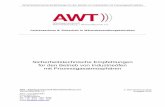 Sicherheitstechnische Empfehlungen für den Betrieb von … · 2017-03-03 · Sicherheitstechnische Empfehlungen für den Betrieb von Industrieöfen mit Prozessgasatmosphäre AWT
