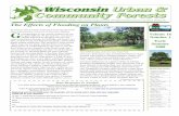 The Effects of Flooding on Plants · (poster winners) and Wisconsin Woodland Owners As-sociation (essay winners). In addition, the Wisconsin Arborist Association supplied a tree to