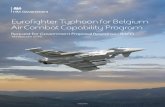 Eurofighter Typhoon for Belgium Air Combat Capability Programthe continuing growth of the UK Eurofighter Typhoon force and further production orders being considered by other Eurofighter