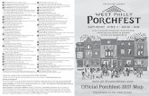 Official Porchfest 2017 Map · 2020-03-06 · THE SECOND ANNUAL a do-it-yourself community music festival featuring free shows on porches all over the neighborhood westphillyporchfest.com