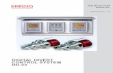 DIGITALDIVERT CONTROLSYSTEM DD-23 - K-Patents4 2.3.1Overview Red indicator lights (alarms) Yellow indicator lights (warnings) Green indicator lights (all well) White push-buttons Red