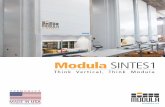 ModulaSINTES1obtained for the entire product line. Modula WMS is a fully featured warehouse management software that can easily be used to manage the space and utilization of Modula