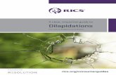 A clear, impartial guide to Dilapidations · 2018-09-07 · rics.org. RICS has a range of free guides available for the property issues listed here. Dilapidations. A clear, impartial