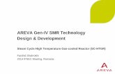 AREVA Gen-IV SMR Technology Design & Development · AREVA Gen-IV SMR Technology . Design & Development . Steam Cycle High Temperature Gas- cooled Reactor (SC -HTGR) Farshid Shahrokhi
