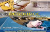  · 2 Managers’ Resource Directory – June 2012 MANAGER’S RESOURCE DIRECTORY JUNE 2012 INDEX TO DIRECTORY CLASSIFICATIONS A Abrasive Blasting & Protective Coatings – Industrial
