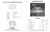 Can-Can Alla Rossini! DISCOGRAPHY · PDF file Can-Can Alla Rossini (Buttall) N° EMR Blasorchester EMR 11274 EMR 10034 EMR 11127 EMR 11235 EMR 11200 EMR 10963 EMR 11239 EMR 11279 EMR