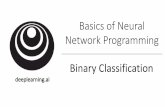 Basics of Neural Network ProgrammingNeural network programming guideline Whenever possible, avoid explicit for-loops. Andrew Ng Vectors and matrix valued functions Say you need to