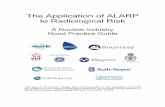 The Application of ALARP to Radiological Risk · Examples are task risk assessment, work planning and de-confliction and periodic review of practices. Examples of good practice are