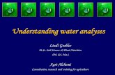 Understanding water analyses - IPPSadmin.ipps.org/uploads/Understanding_water_analyses_Lindi_Grobler.pdf · • Indicates the relationship between elements calcium, magnesium and