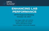 ENHANCING LAB PERFORMANCE - hptn.org · ENHANCING LAB PERFORMANCE HPTN Regional Meeting October 19, 2017. Yaw Agyei, MPH, MT (ASCP) Lebah Lugalia, MT (ASCP) HPTN Laboratory Center.