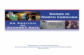 Gangs in North Carolina · Gangs in North Carolina: An Analysis of GangNET Data Table 2: Validated Gang Members by Node and Race/Ethnicity Race/Ethnicity Western Node Eastern Node