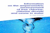 Information · 2013-06-15 · (formerly DIN 38408-G4) ... 3.2 Determination of chlorine dioxide in accordance with DIN 38 408-G5 ... Information on the amperometric measurement of