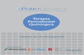 Terapia Periodontal Quirúrgica - Clínica Ortiz-Vigón · 2017-08-01 · Terapia Periodontal Quirúrgica Objetivos específicos del curso Conocer la justificación, las indicaciones