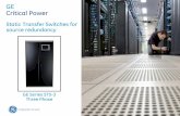 Static Transfer Switches for source redundancy · Increasing Redundant UPS Reliability using STS devices Block Diagrams 2-Module Parallel -Redundant UPS with Centralized Static Bypass