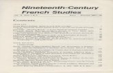 Nineteenth-Century French Studies · 2014-11-11 · Gallagher, Edward J., Judith A. Mistichelli, and John A. Van Eerde. Jules Verne: A Prinwry and Secondaru Bibliography. Marilyn
