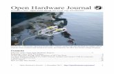 Open Hardware Journal - diyhpldiyhpl.us/~bryan/irc/open-hardware-journal/OpenHardwareJournal_2011_11.pdfOpen Hardware Journal November 1, 2011 – Open-Access Journal, free to read,