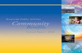Riverside Public Utilities Community · non-profit buildings in Riverside. Some of these buildings include: the La Sierra Metrolink Station, Utilities Operation Center, the Autumn
