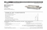 MERIDIAN MODEL 3792 TABLE OF CONTENTSMERIDIAN 3792 Part #: 9927-142-001 Please visit for most current specifications. A C O R N E N G I N E E R I N G C O M PA N Y P.O. BOX 3527 •