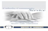 Catholic Community Financial Service · CCS’s programs is a daily living out of the corporal and spiritual works of mercy, that include feeding the hungry, welcoming the stranger,