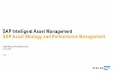 SAP Intelligent Asset Management SAP Asset Strategy and ... · Define Systems and Assets to Analyze. Perform RCM*/FMEA/PMR* Analysis. Monitor and Continually Re-evaluate. Develop