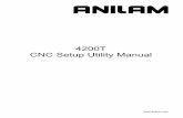 4200T CNC Setup Utility Manual - ACU-RITE · 2012-03-05 · Automatic Tool Change Operation ... Setting Lathe X Programming Mode.....2-53 Setting Feedrate Mode ... Setting Feed and